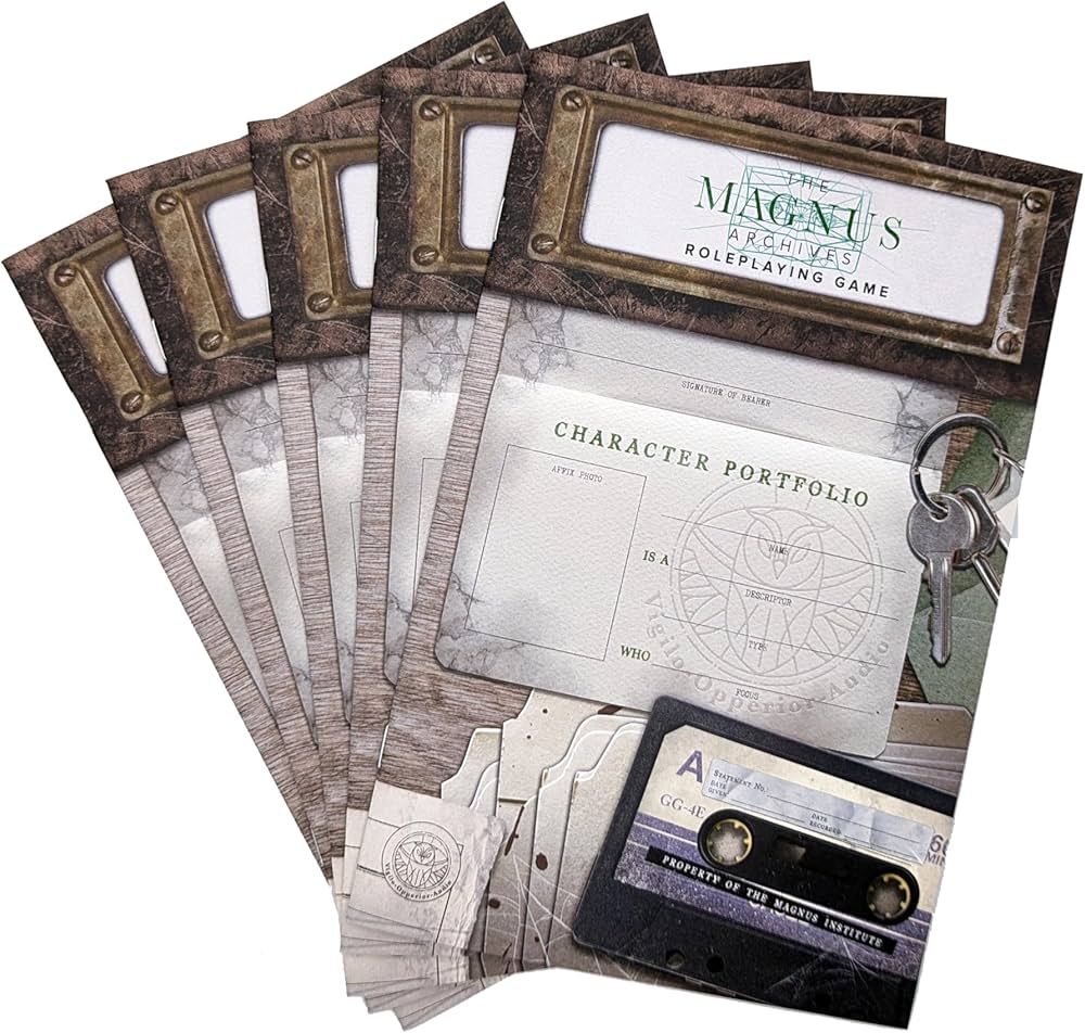 The Magnus Archives Character Portfolios (5ct)